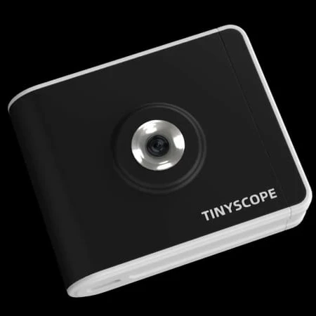 
TinyScope USB Phone Microscope Camera 400X to 1000X, Digital Microscope 13MP Pocket Microscope Compatible with Android iOS 