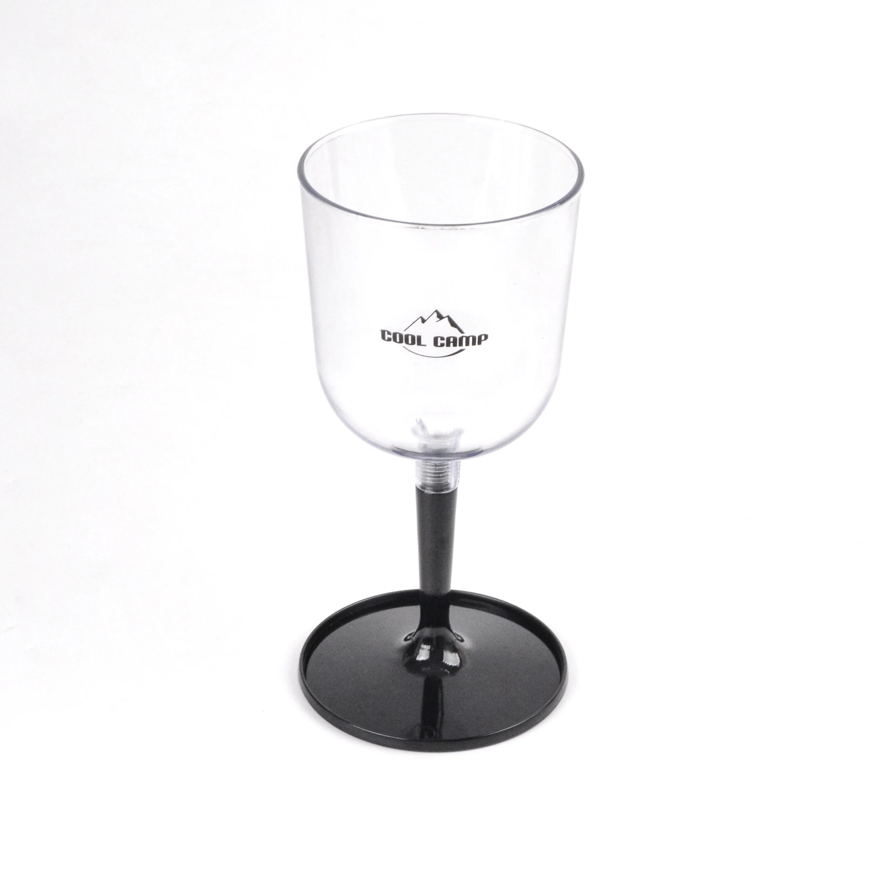 Removable Plastic AC Recycled Reusable Custom Unbreakable Wine Glasses Portability Wine Cup Mug For Kitchen