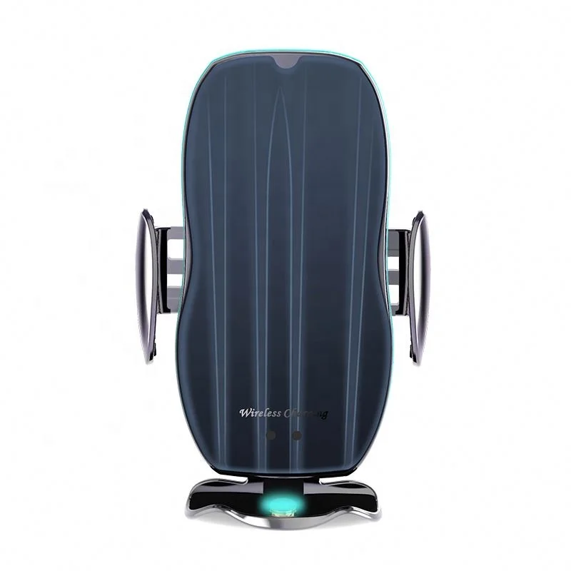 New Top Quality 10w Wireless Car Charger H8 Wireless Qi Charger Infrared Smart Sensor Automatic Quick Charging Mobile Phone