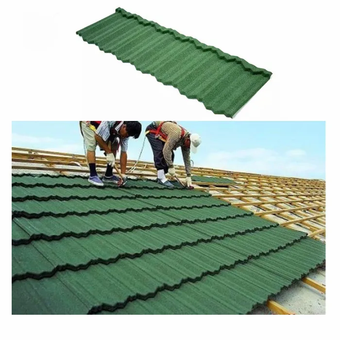 Different Types Shingles Roof Tiles Stone Coated Composite Roof Tile Hot Sale In Malaysia/Africa