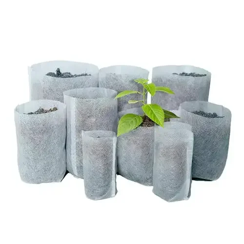 Factory supply Non woven biodegradable grow bags for plants 10 gallon in home garden 20*20cm