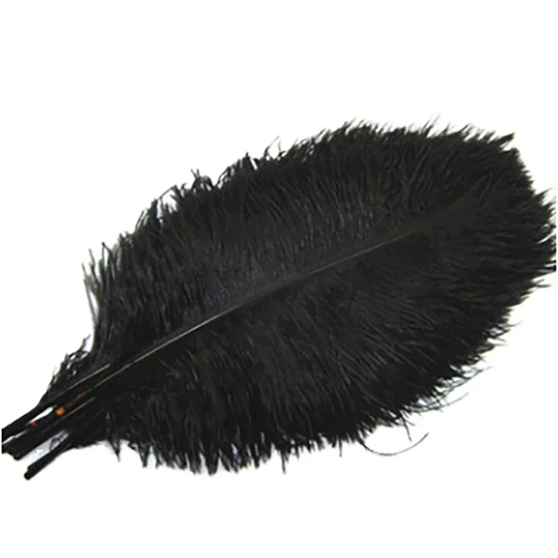 Artificial ostrich feather diy table lamp decoration artificial simulation feather wedding decoration