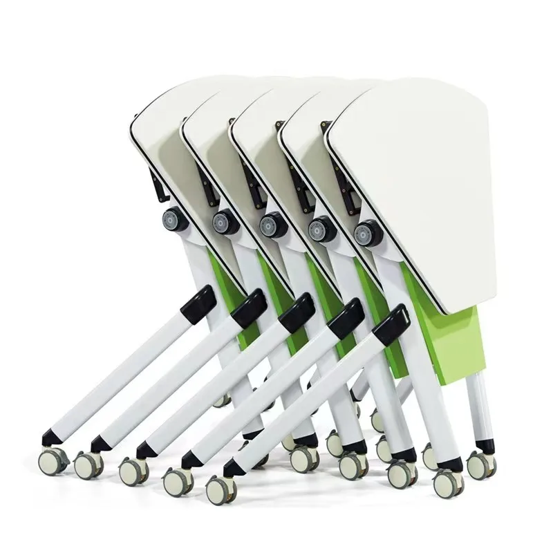 Office Furniture Conference Meeting Room Table I Shaped Desk Adult School Modular Adjustable Height Foldable Training Table