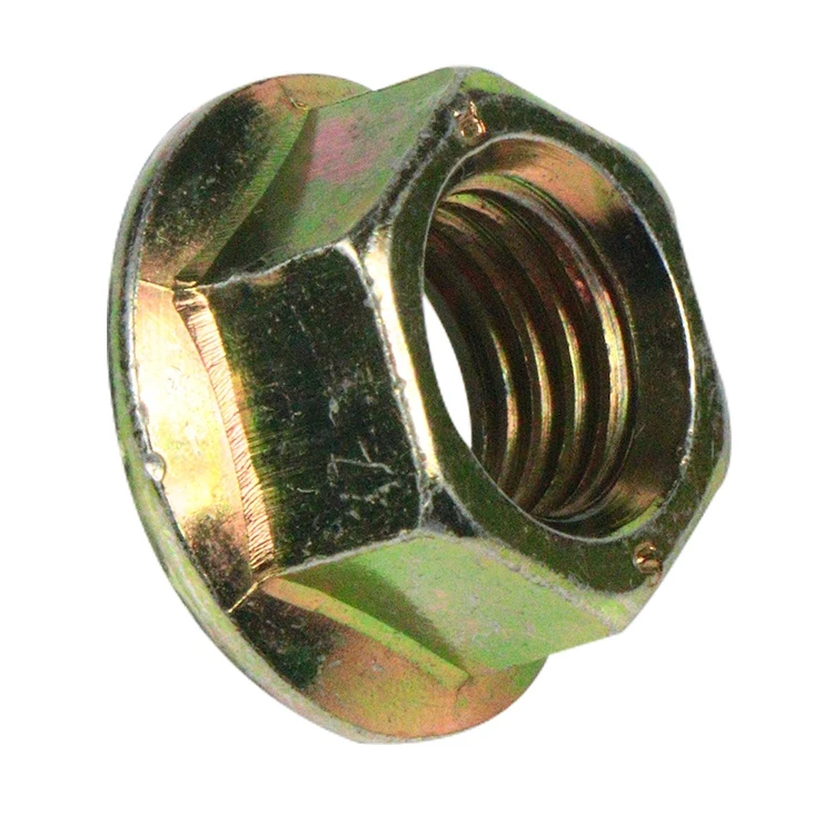hex nuts DIN6923 flange hex nut hexagon flange nuts