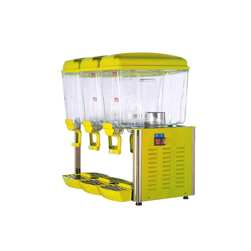 Hot Sale Products Three Cylinders Refrigerated Plastic Drink Dispenser For Sale Slush Ice Machine