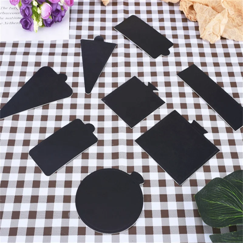 100pcs Round Mousse Cake Boards Paper Cupcake Dessert Displays Tray Wedding Birthday Cake Pastry Decorative Tools Kit
