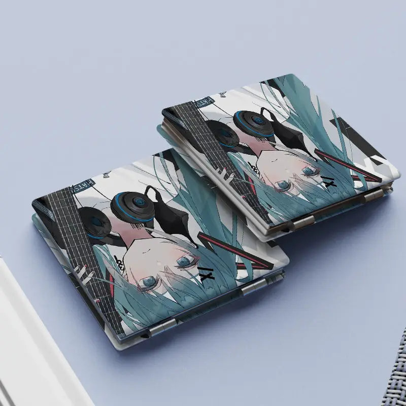anime beauty kawayi girl Hatsune Miku mirror double sided portable foldable makeup mirror mini pocket mirror