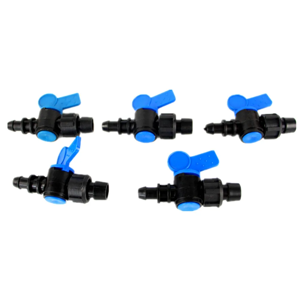 one side barb the other side lock nut 16mm drip tape connector for drip tape and main pipe offtake bypass