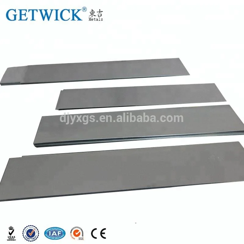 
99.95% Tungsten Foil Strip per price kg 