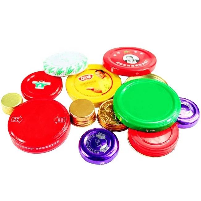 Metal Glass Jar Lug Twist Off Cap Sko Lid Making Machine Production Line