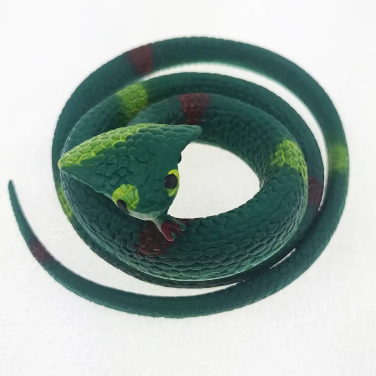 2023 Hot New star Realistic Simulation Fake Snake Lifelike Real Scary Rubber Toy Prank Party Joke Halloween