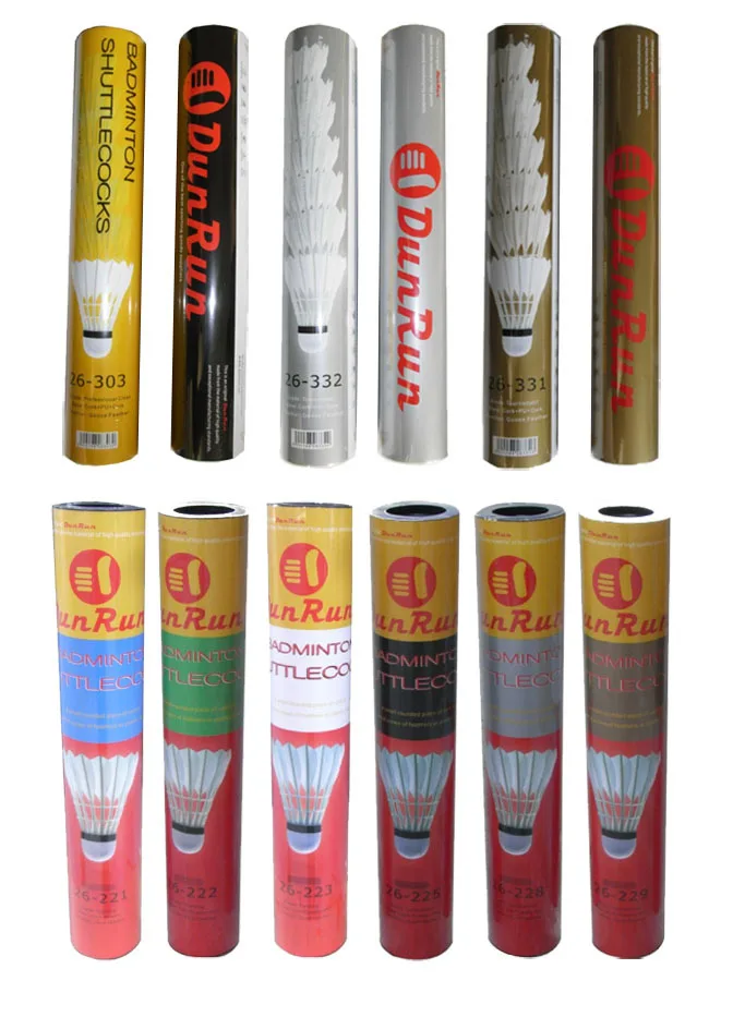 Indoor Outdoor Sport Products Badminton Feather Cock Shuttlecock