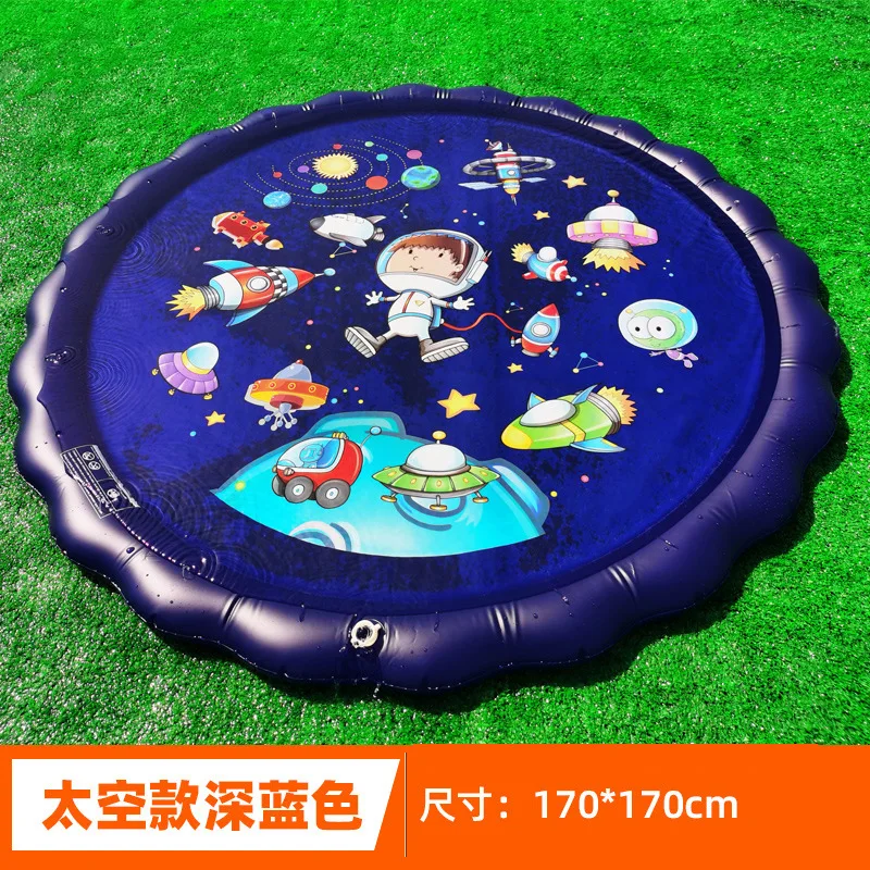 Custom Inflatable Submarine Baby Pool Water Sports outdoor sprinkler