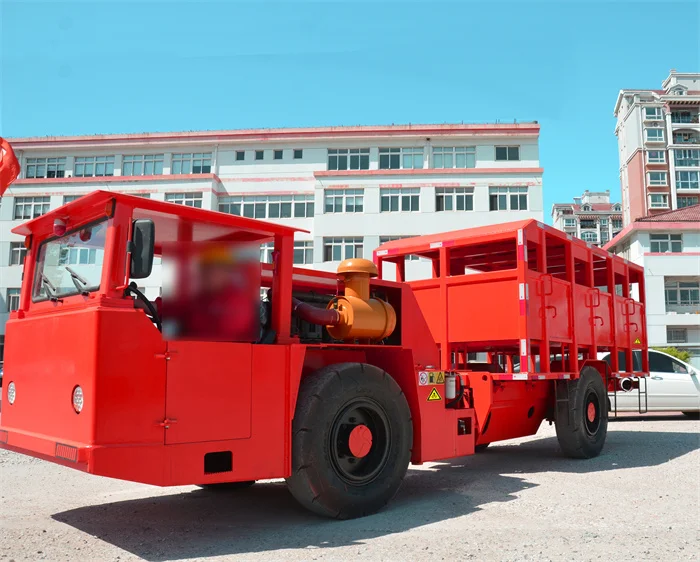 Hot Selling Central Articulated Structure Engineering Transport Vehicle With Underground Mining