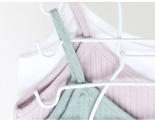 8 Tier Organizers Closet Organizers  in Body Shape Hanging Metal bra Hangers with Clips for Tank Tops and Camisoles Scarf