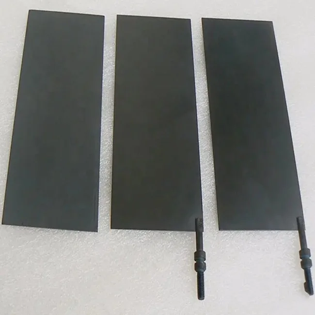 Customized MMO Ruthenium Iridium Coated Titanium Anode Mesh and Titanium Cathode Plate for Swimming Pool Disinfection
