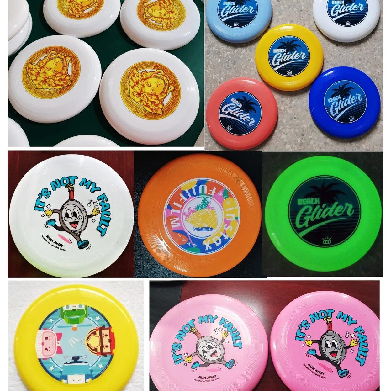 Factory Custom Logo Sports Frisbeed Flying Disc Professional 175g PP PE Ultimate Frisbeed for Adult Game
