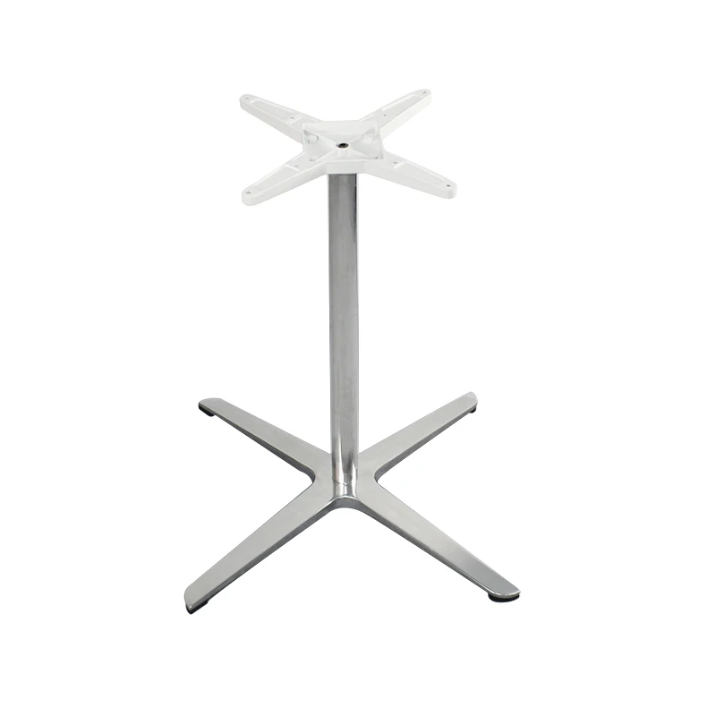Classical metal restaurant table base factory modern  iron cross legs cafe table base