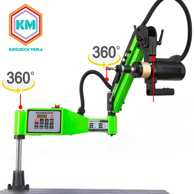 M3-M16 keypad Automatic Lubrication Universal Electric Tapping Machine
