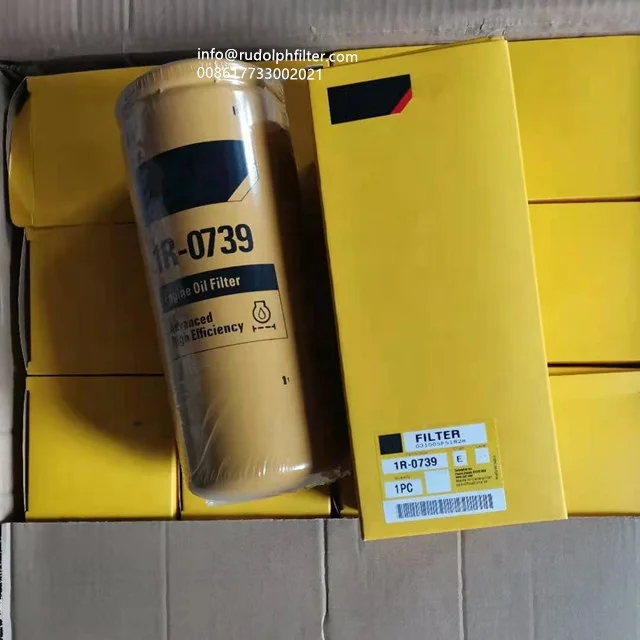 Hot low price Wholesale High Performance Hydraulic Oil Filter 1R0739 1R-0739 For Excavator
