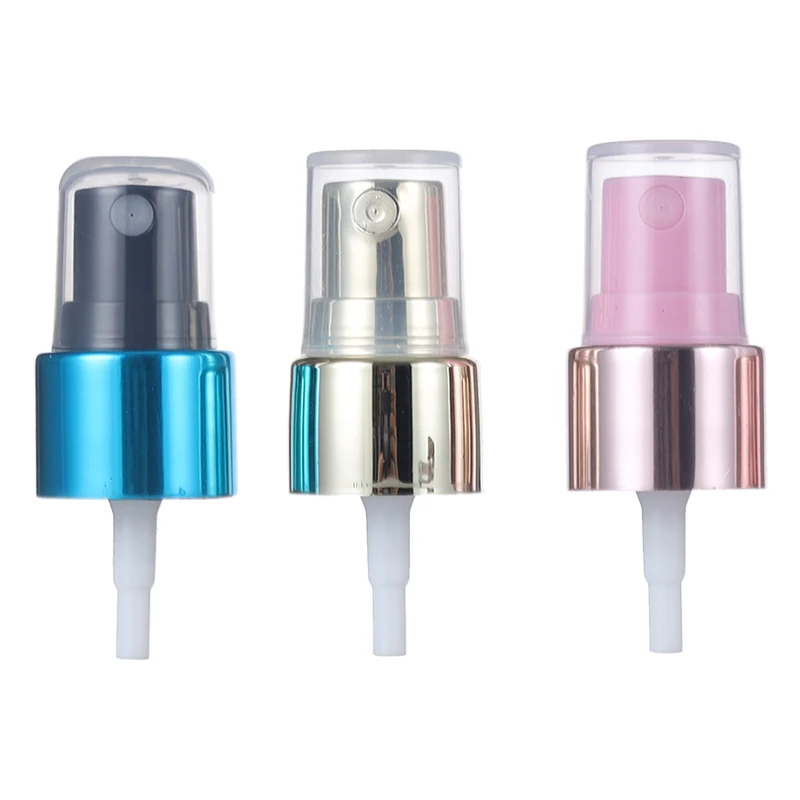 New Style 18/410 18/415 20/410 20/415 24/410 Plastic Fine Mist Sprayer Pump Custom Color Half Cap Spray Pump