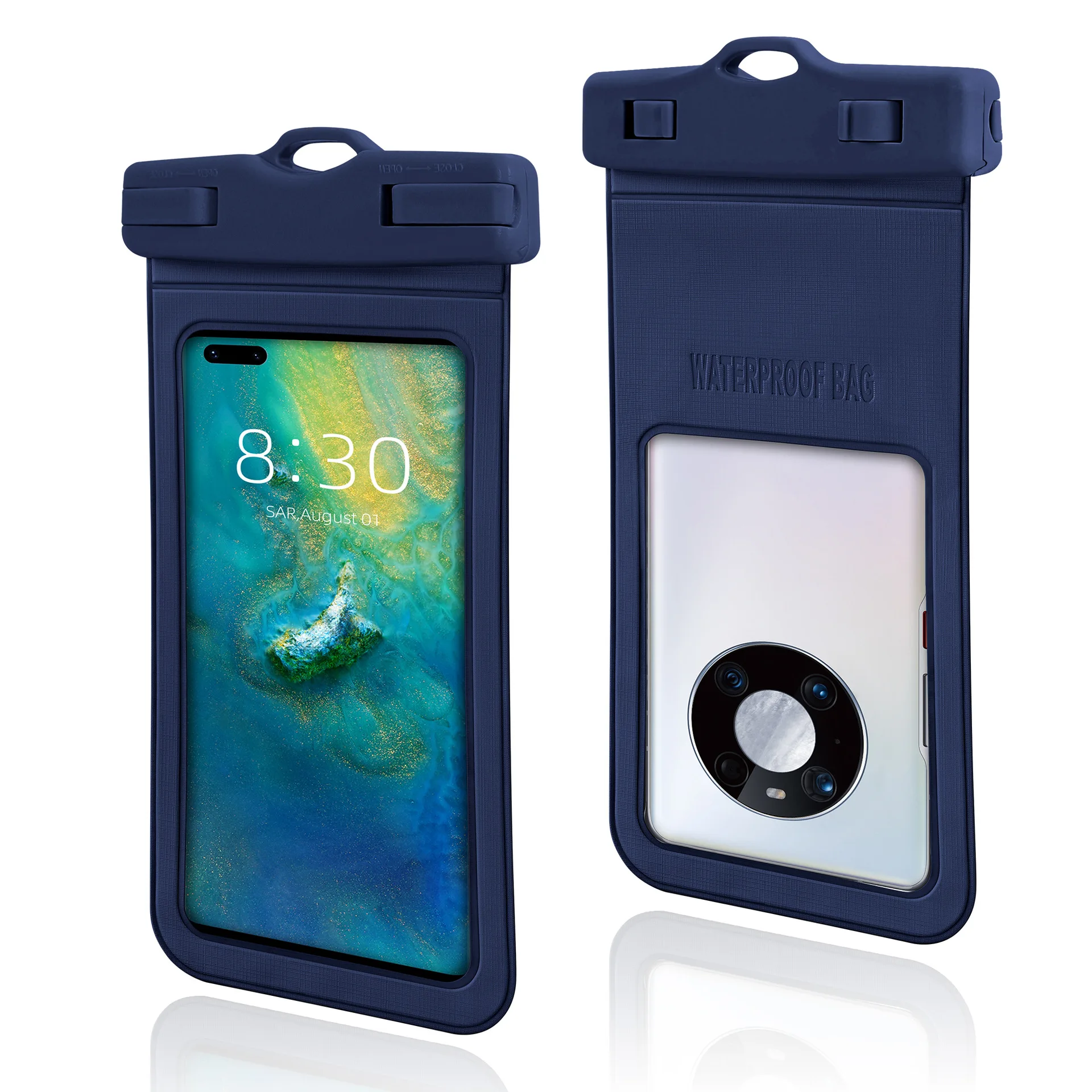 Водонепроницаемый чехол для телефона на заказ водонепроницаемый iPhone 16 15 14 Pro Max & Samsung 3D сухая сумка пляжа