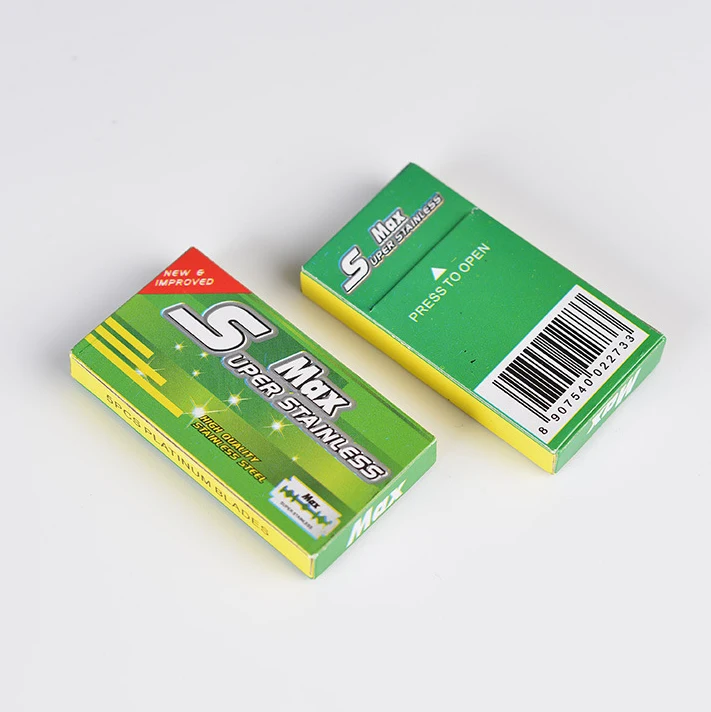 High quality Universal Double Edge Safety Razor Blades Sharp Replaceable Blade For Classic Razor Stainless Steel Shave Blade