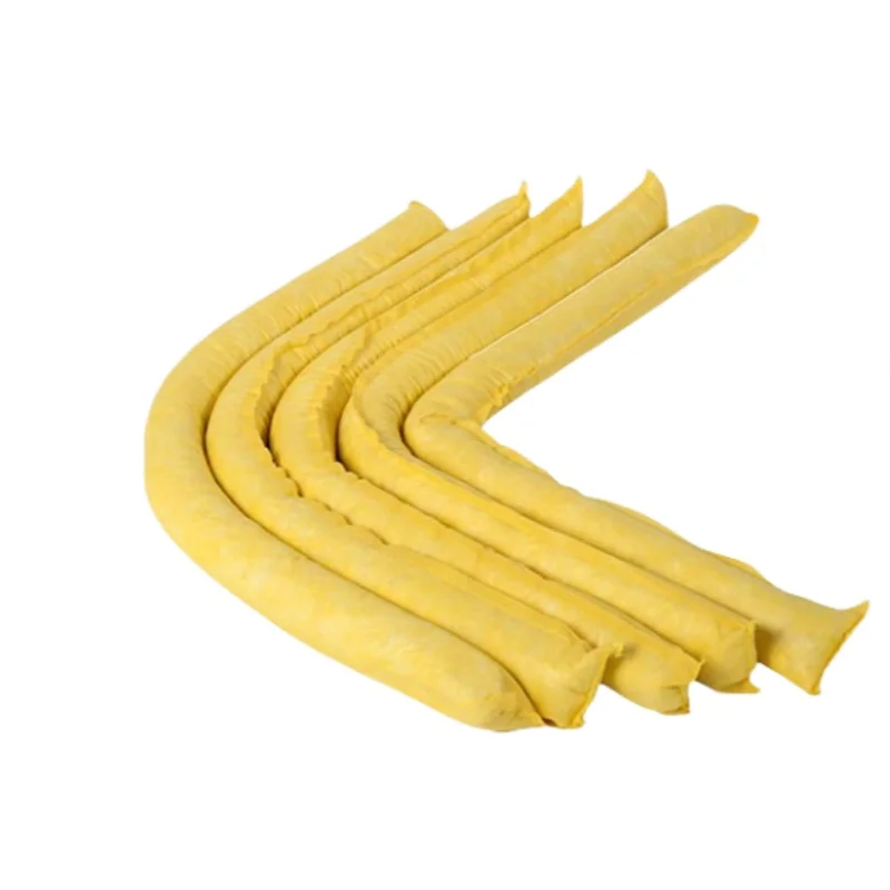 oil  Absorbent  sock chemical absorbent boom spill absorption liquid absorption line suction liquid sock