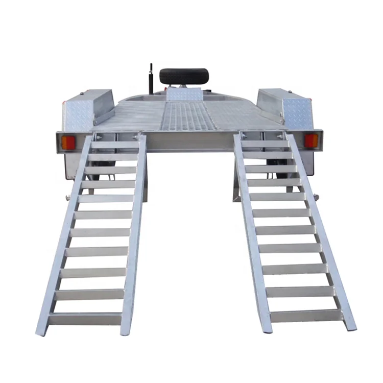 4-колесный трилер 10X5 для переноски мини-экскаваторов и погрузчиков