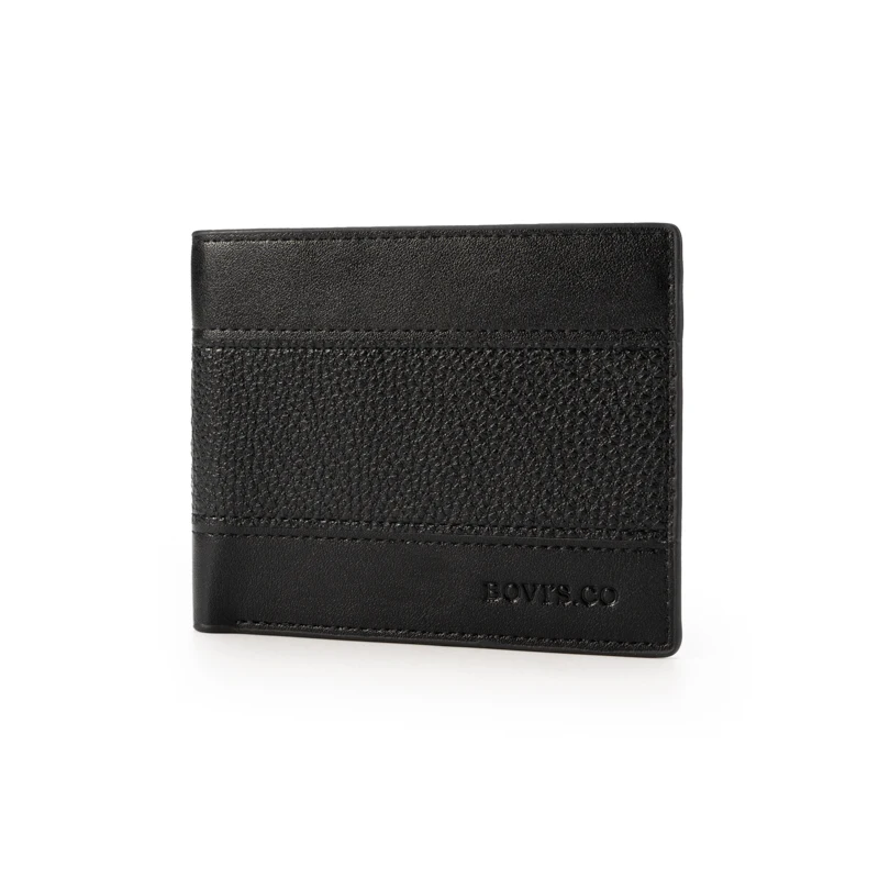 ODM OEM Wholesale Custom Genuine Leather Wallet For Men Card Wallet Purse For Men 2024