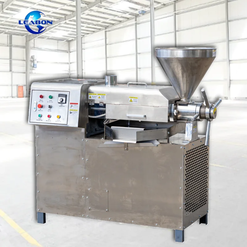 Family Use Cold/Hot Oil Press Machine Peanut Sunflower Screw Oil Presser with Good Quality
