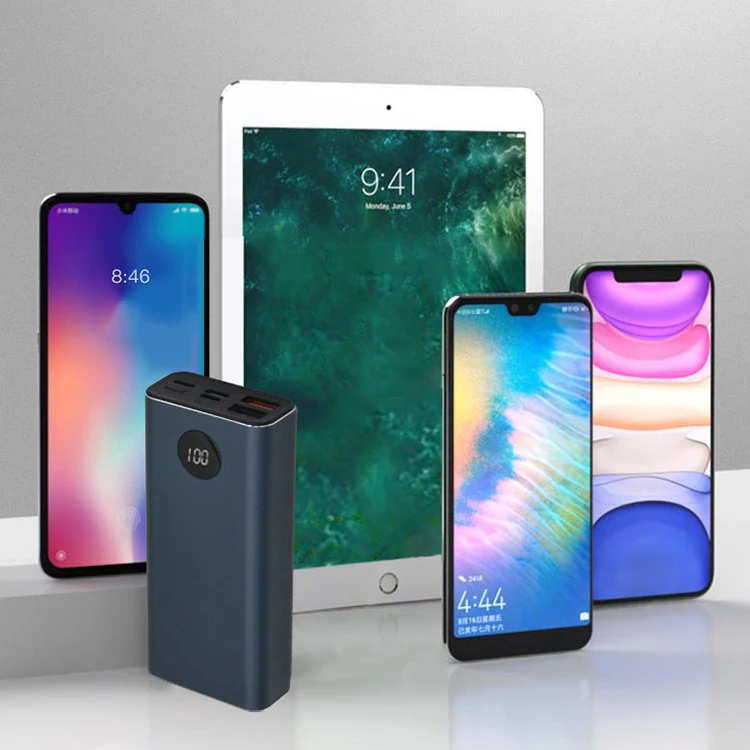 
super mini PD 22.5w power bank 10000 mah compatible with huawei ,oppo ,apple fast charge protocol 