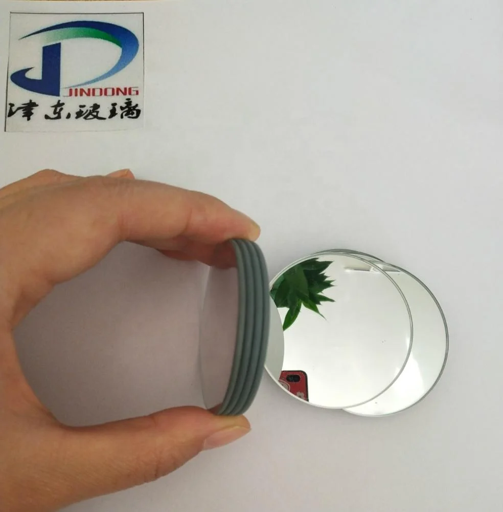 Cheap Price HD D48mm 50mm Glass Frameless Wide-Angle Blind Spot Mirror For Car 360 degree Convex Blind Spot Mirror