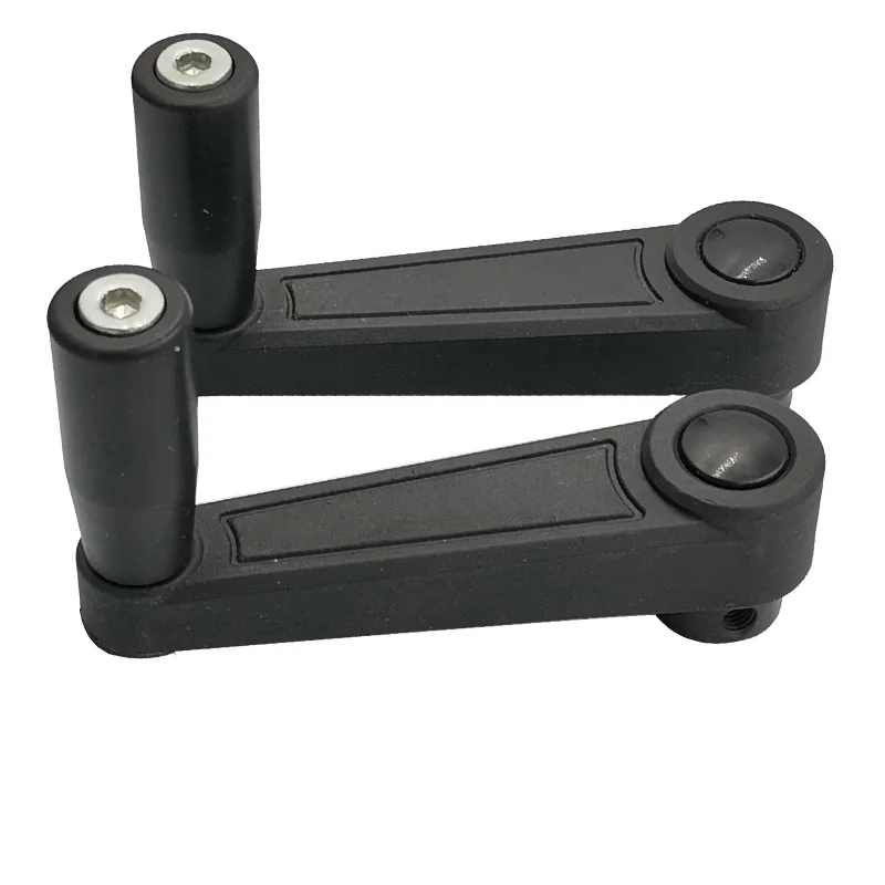 Machine tools round hole square hole 8 10 12 14 16 Plastic Folding Crank Handles folded handles