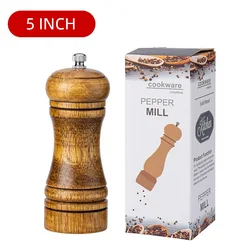 Ручная мельница для специй и перца, настраиваемая мельница для крупного переца, 5 8 10 дюймов