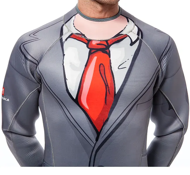 Wholesale Nylon Diving Suits Long Sleeve Keep Warm Surfing Swimming Wetsuit For Men