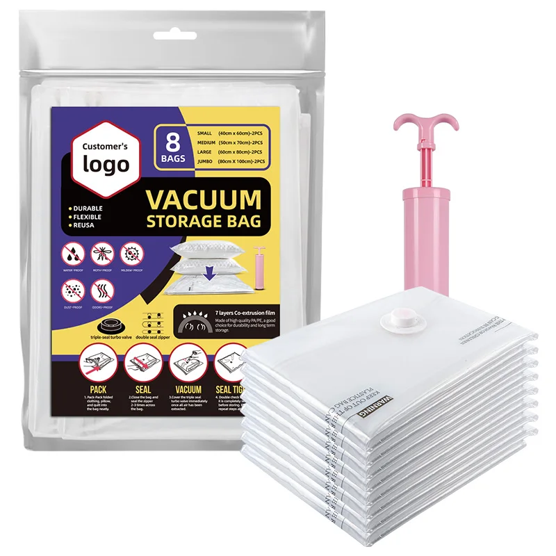 Hot Sale Vacuum Space Seal Bag Vacuum Bag For Clothes Storage