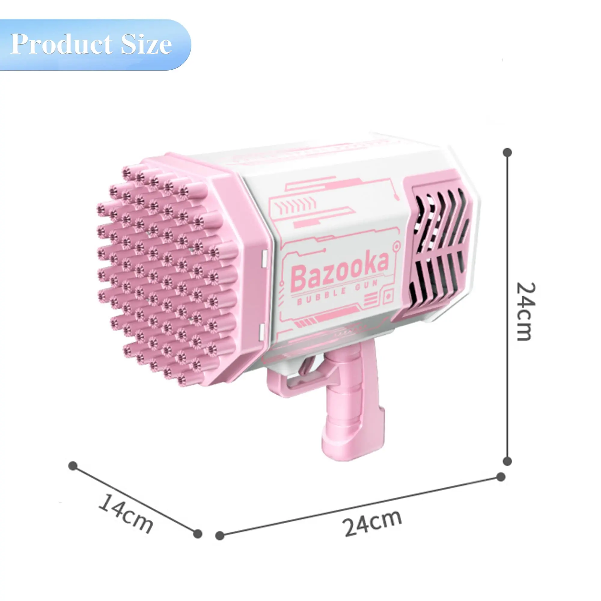 2022 Hot Bubble Toys Wedding Bubble Guns Machine Summer Outdoor Products Electric Bubble Gun