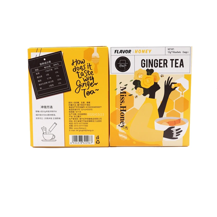 warm womb tea sweet ginger tea instant honey ginger drink wholesale