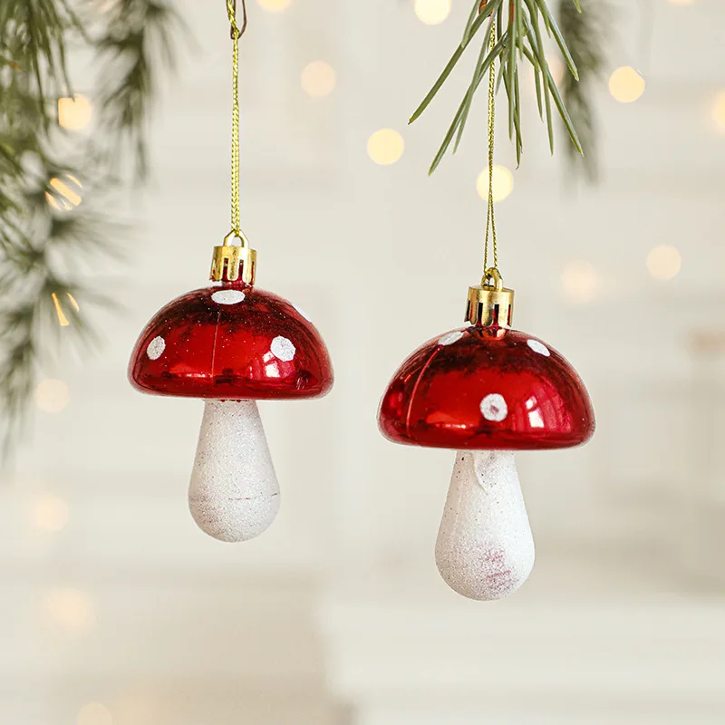 Hstyle Luxury Santa on the Ball Plastic Xmas Hanging Pendant Christmas Tree Decorations Ball Ornaments Gifts Holiday Decorations