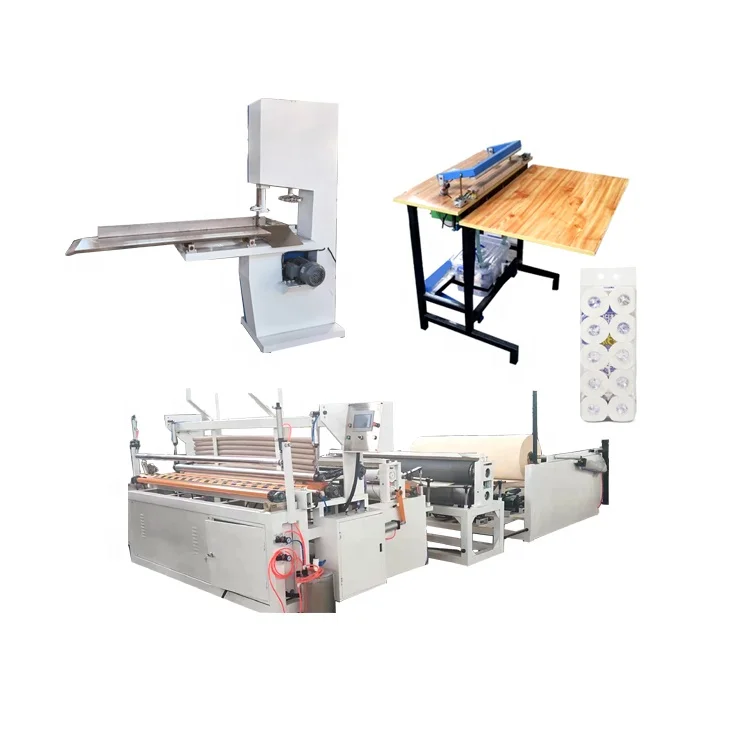 Kenya 19 Model Full Automatic Multi Product Hand Toilet Paper Roll Making Machine On Sale