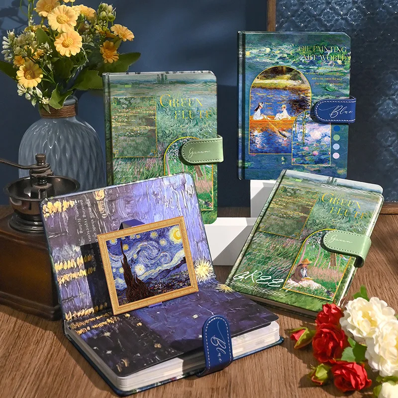 Wholesale Cute Planet Notebook A5 Size Hardcover Student Diary with Thermal Binding and Colorful Inner Pages for Gifts