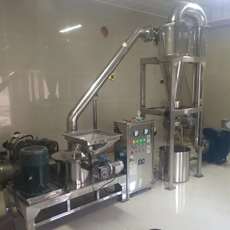 Industrial dry pepper moringa leaves powder mills grinder spice powder produce machine