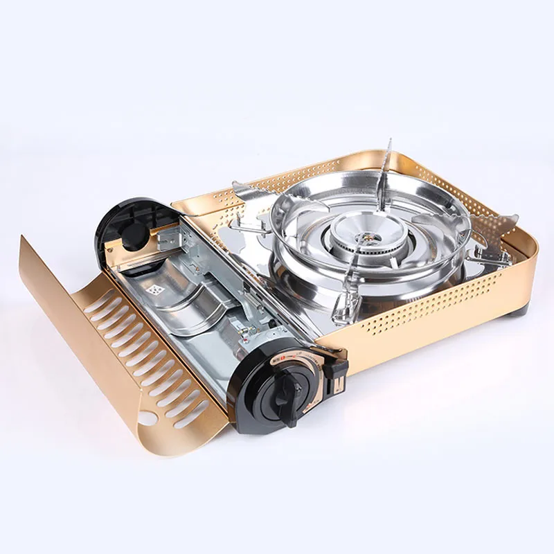 Solar electric spark plug mini kerosene portable camp wood outdoor camping hob gas stove