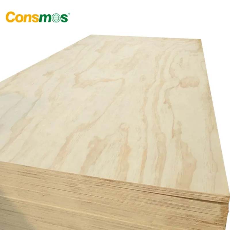 Bleached Poplar Maple White Birch Pine Bintangor Okoume Sapele Oak Commercial Plywood