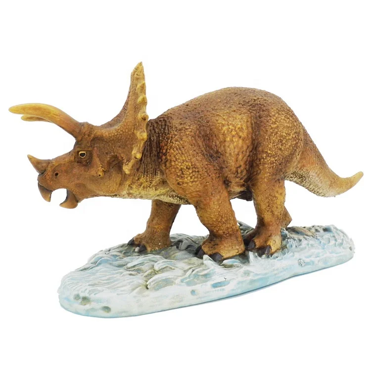 Artificial resin art Triceratops Dinosaur resin mold For House Decoration animal figurines Dinosaur statues
