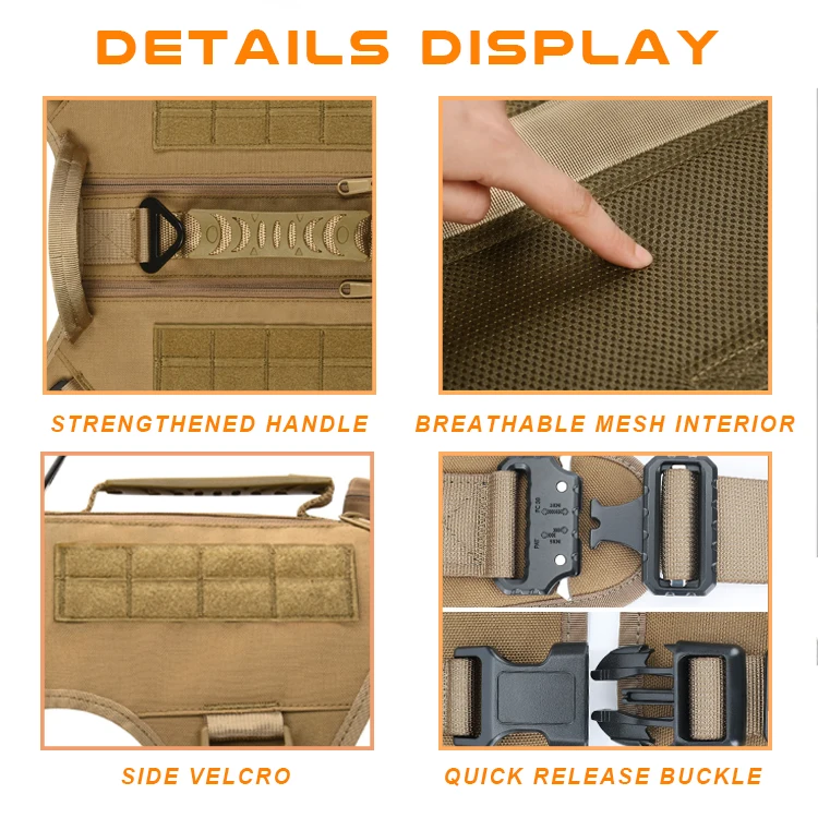 Индивидуальный тактический жилет для собак K9, комплект жгутов для домашних животных с мягкой сумкой, тактический жилет для собак