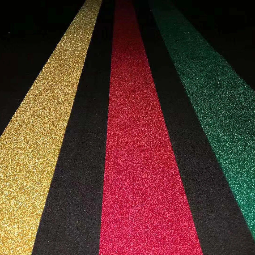 High White Line Temporary Preformed Thermoplastic Road Marking Tape Horizontal Signage Durable Rubber Made Durable Polyester