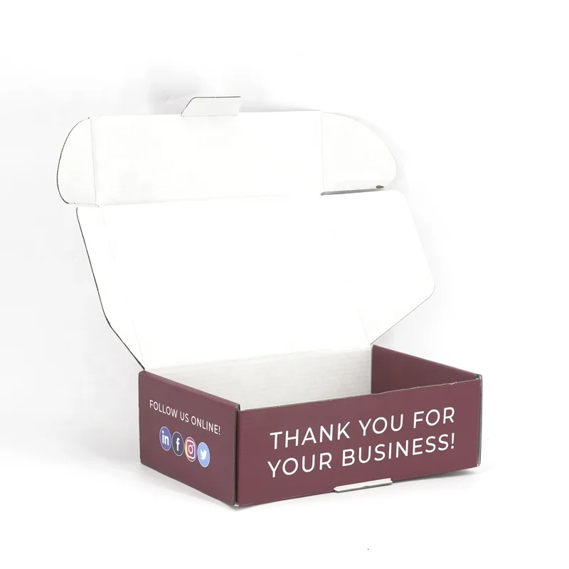 Custom Large Corrugated Cardboard Shipping Box for Moving Factory Printed with Glossy Lamination for Storage Transportation