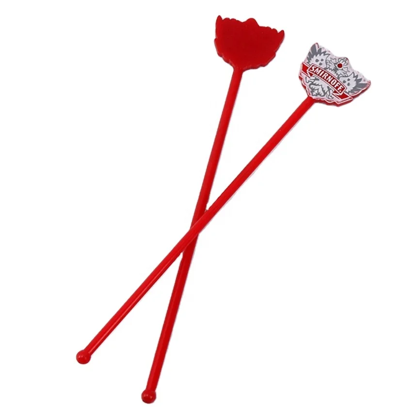Cocktail Stirrers - Plastic Swizzle Sticks for Mixing and Stirring Drinks